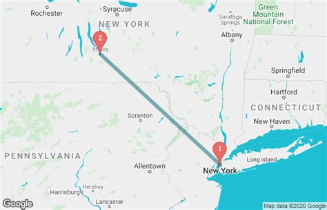 nyc to ithaca bus schedule